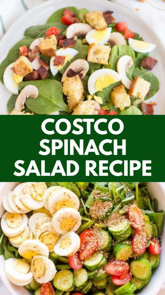 Costco Spinach Salad Recipe