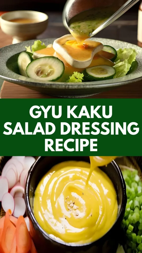 Gyu Kaku Salad Dressing Recipe