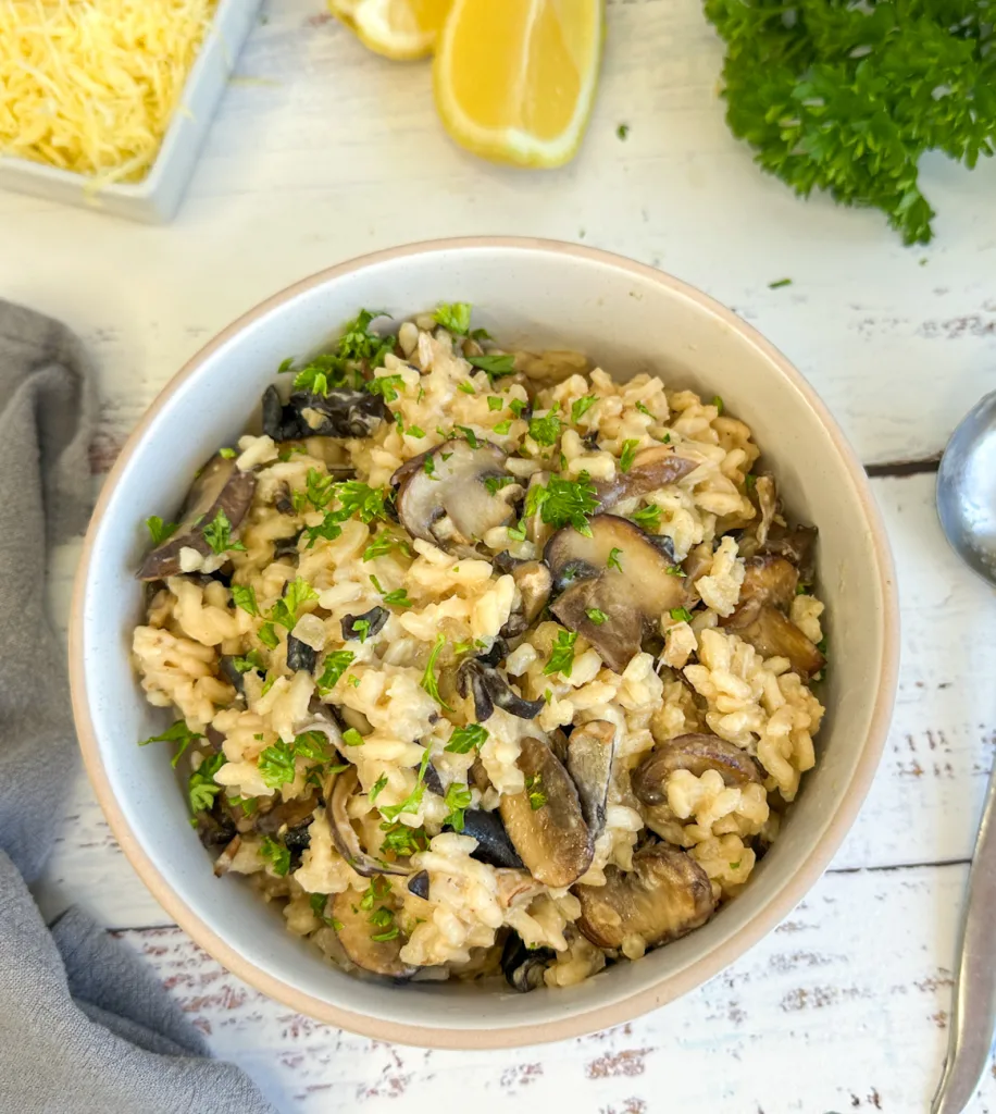 Creamy Mushroom Risotto