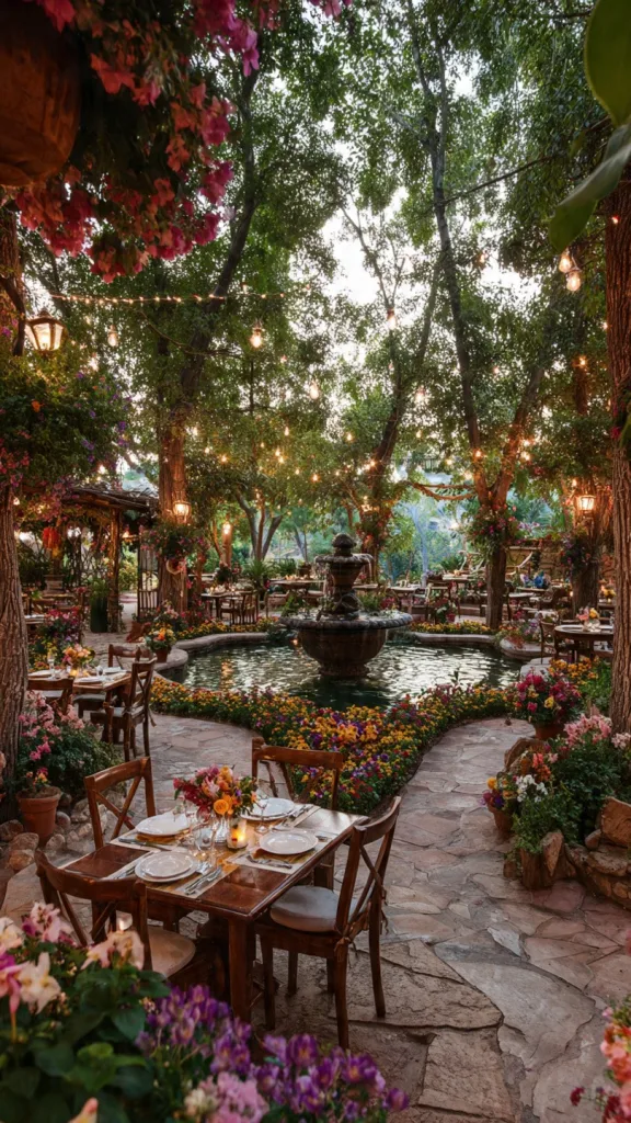 Garden-Inspired Elegant Restaurant