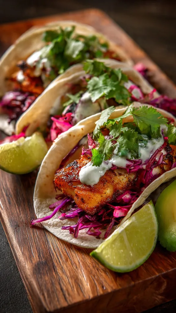 Gourmet Fish Tacos