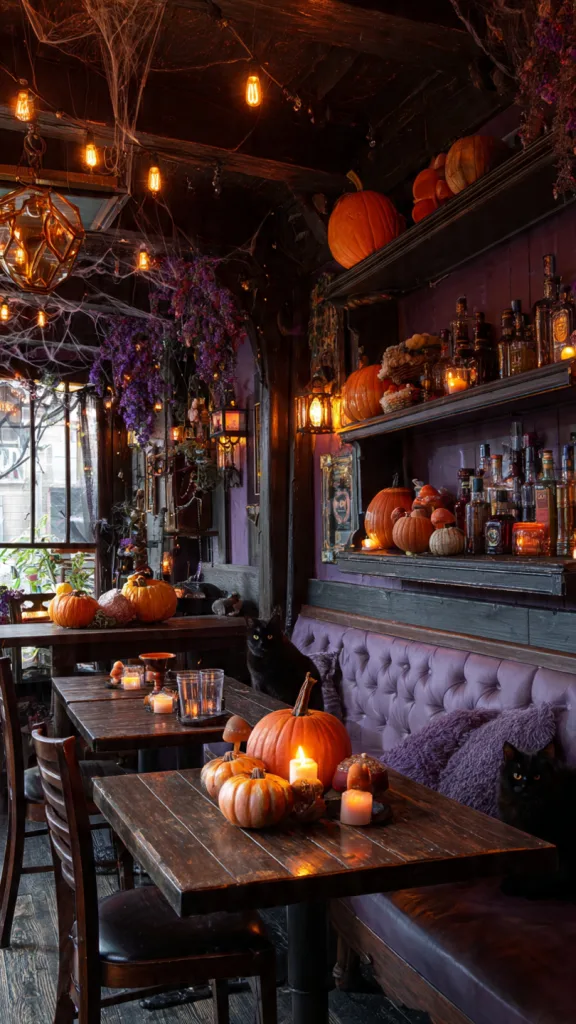 10 Best ACNH Restaurant Ideas to Transform Your Island 8 Haunted Harvest Diner