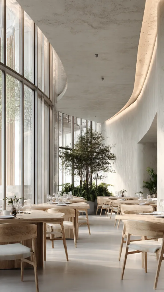 Minimalist Restaurants Design