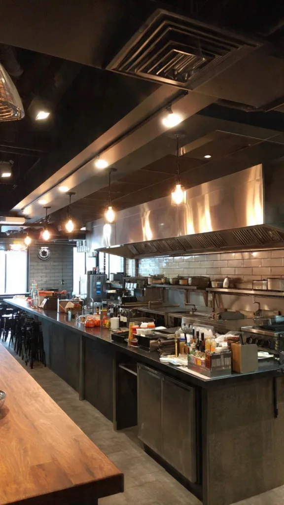 Open Kitchen Restaurants Design