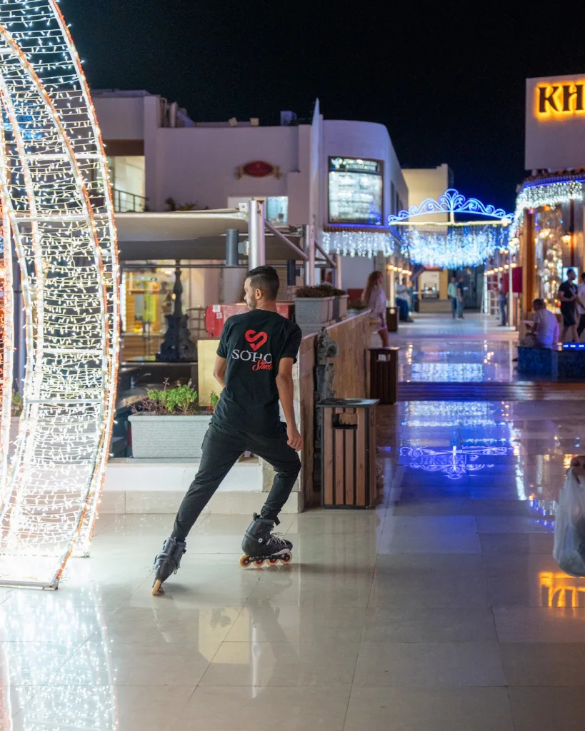 Roller Skating Restaurant