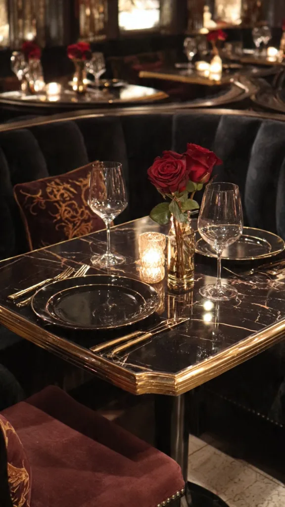 Romantic Candlelight Restaurant