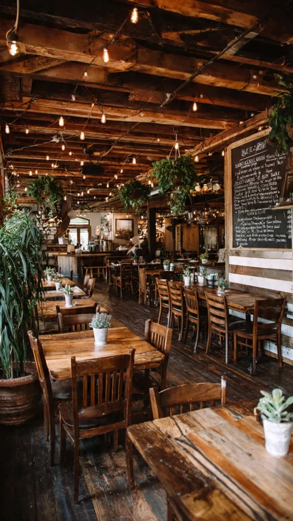 Rustic Farm-to-Table Restaurant