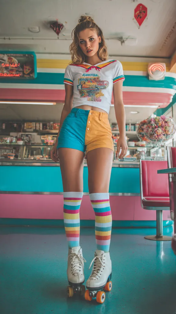 The Athletic Retro Roller-Derby Burger Joint