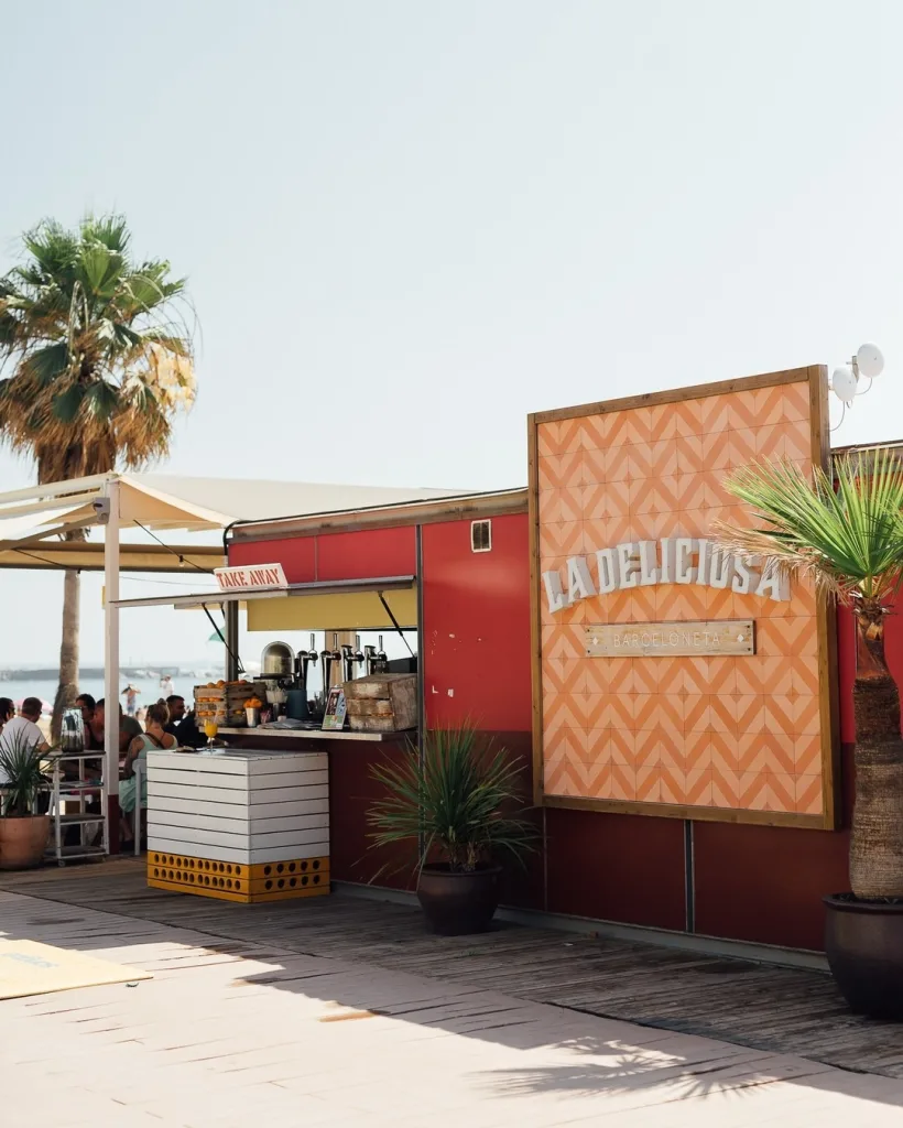 La Deliciosa Beach Bar Barcelona restaurants