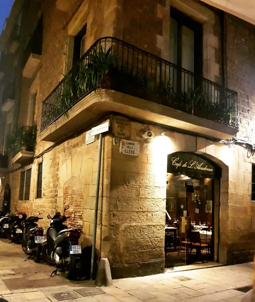 Café de l'Acadèmia Barcelona restaurants