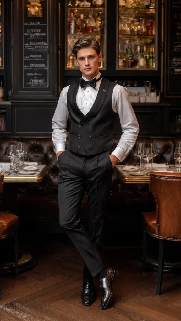 Luxury Fine Dining Suit Style