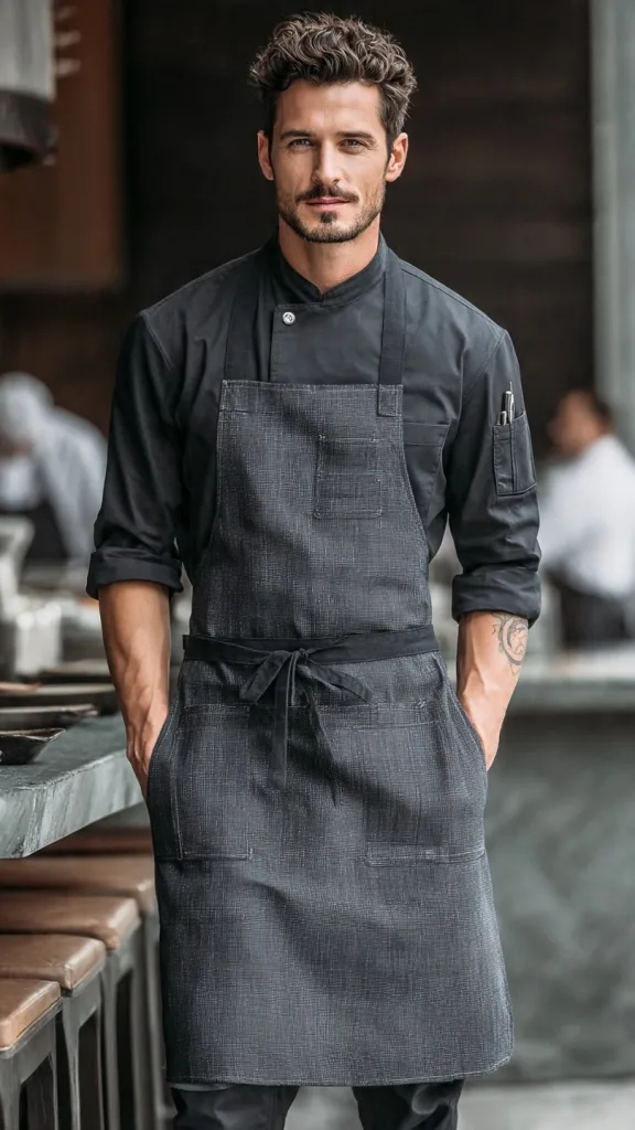 Chef-Inspired Waiter Outfit