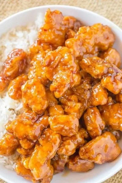 Copycat Panda Express Orange Chicken
