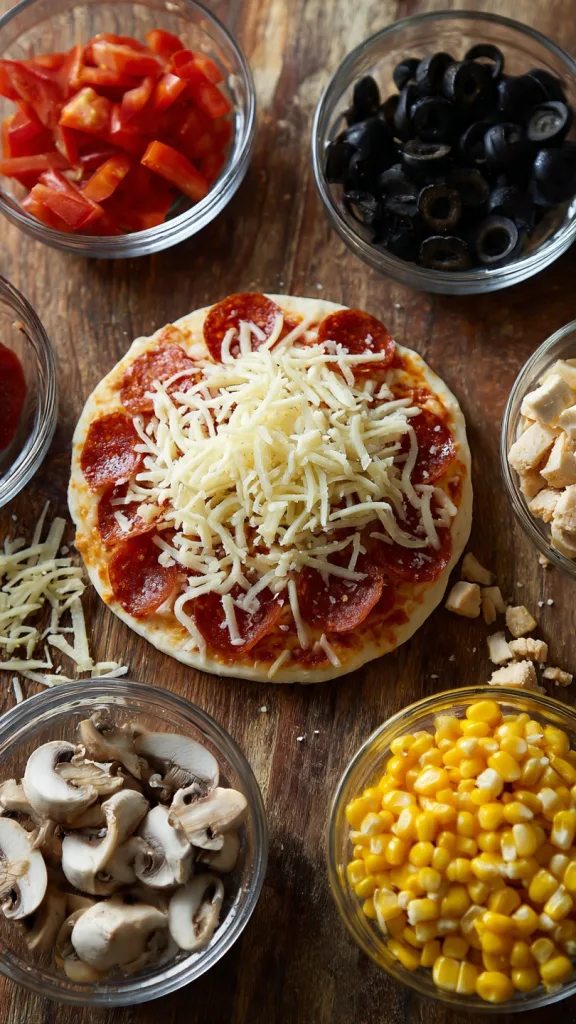 Build-Your-Own Mini Pizza