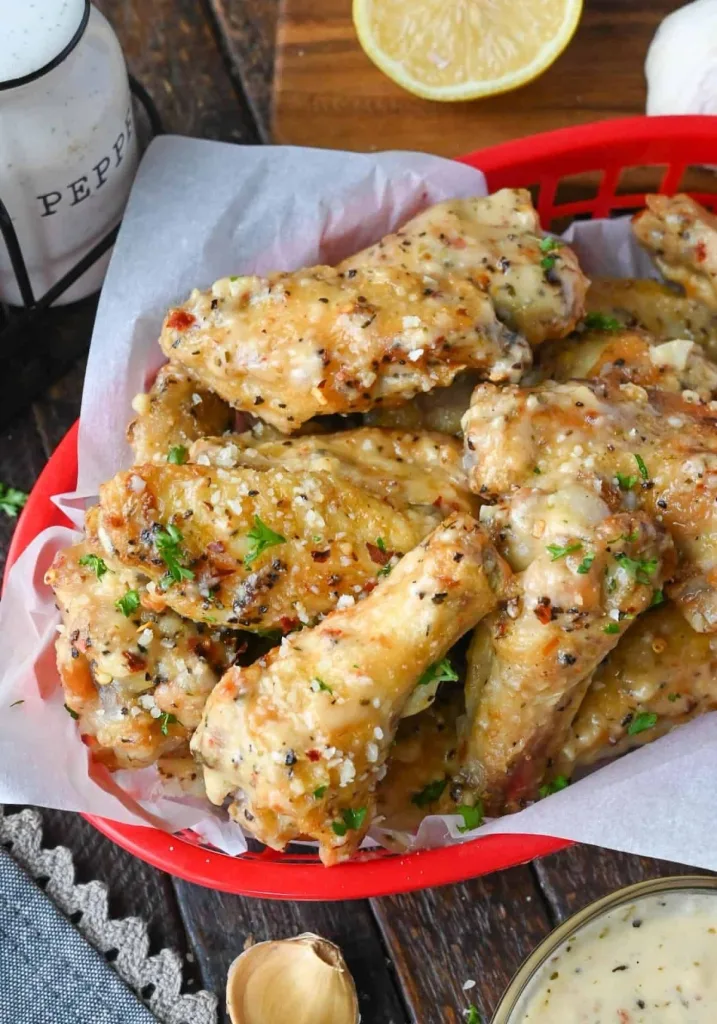 Copycat Buffalo Wild Wings Garlic Parmesan Wings