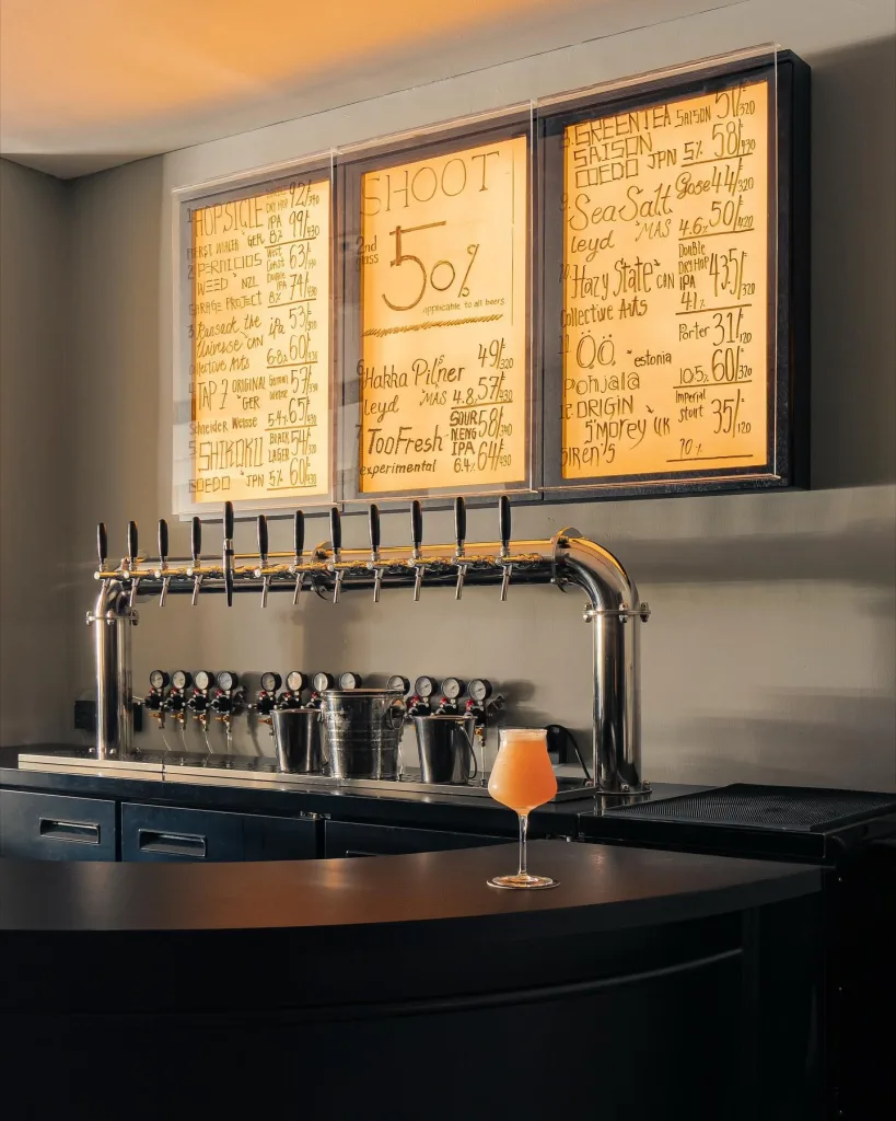 10 Creative Bar Ideas For Restaurant to Attract Customers 4 The Craft Beer Tap Room Bar