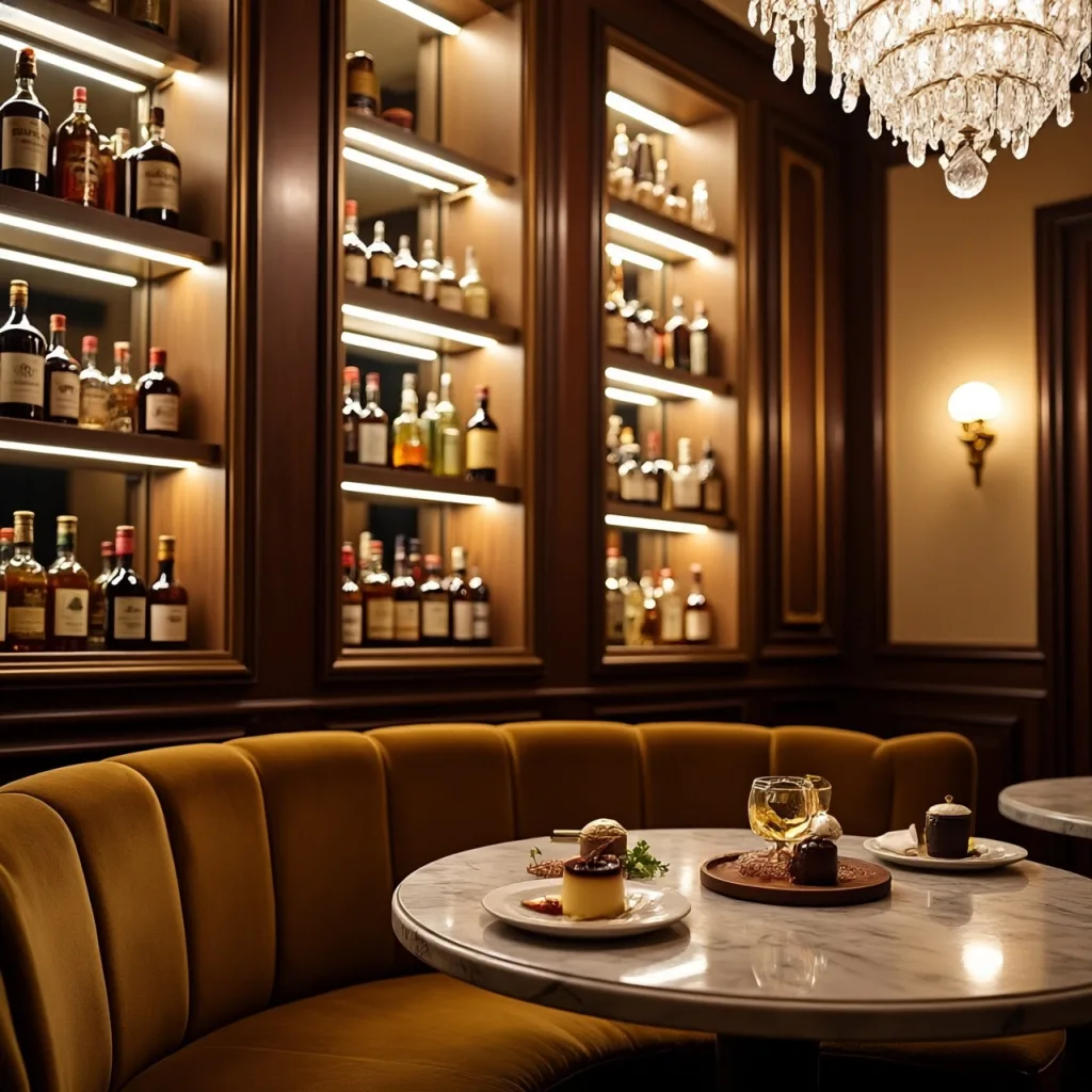 10 Creative Bar Ideas For Restaurant to Attract Customers 8 The Dessert & Digestif Bar