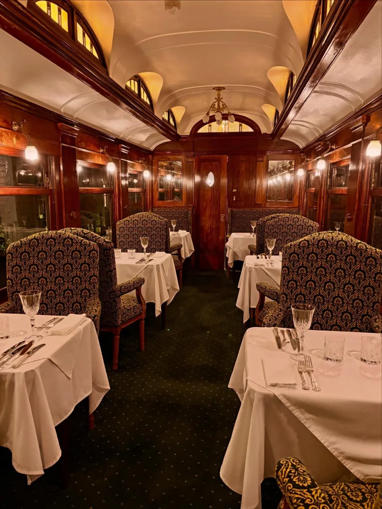 10 Fancy Restaurants Step Into Luxury at the World's Most 8 The Railway Carriage of Mystery