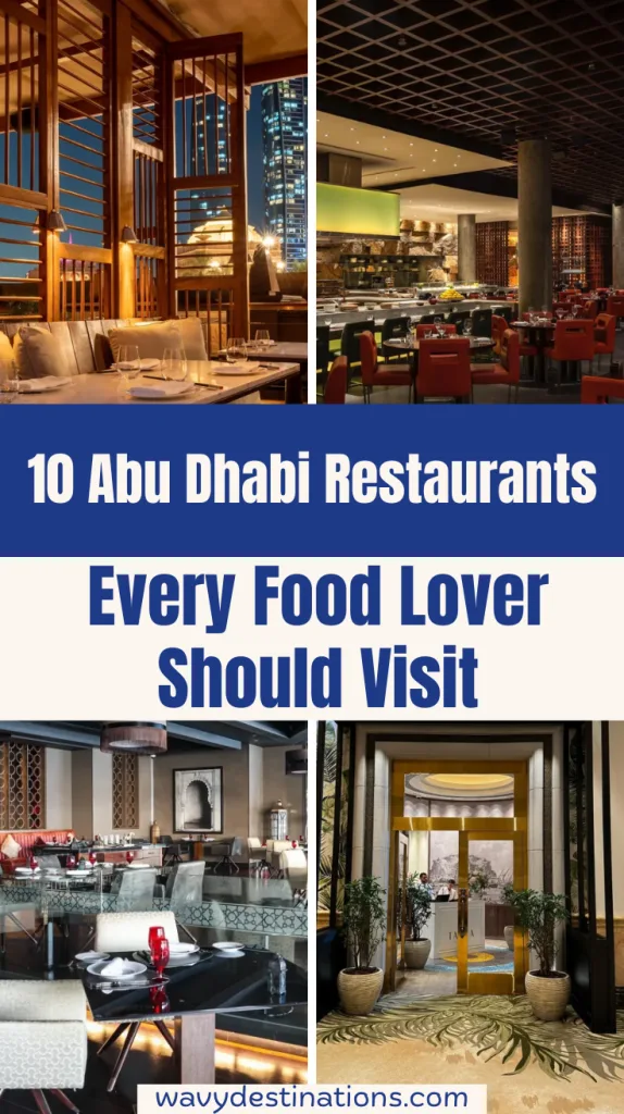 10 Famous Abu Dhabi Restaurants Every Food Lover Should Visit 12 Abu Dhabi Restaurants
