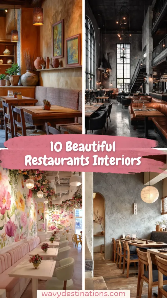10 Beautiful Restaurants Interiors Breathtaking Design Styles 15 Beautiful Restaurants Interiors