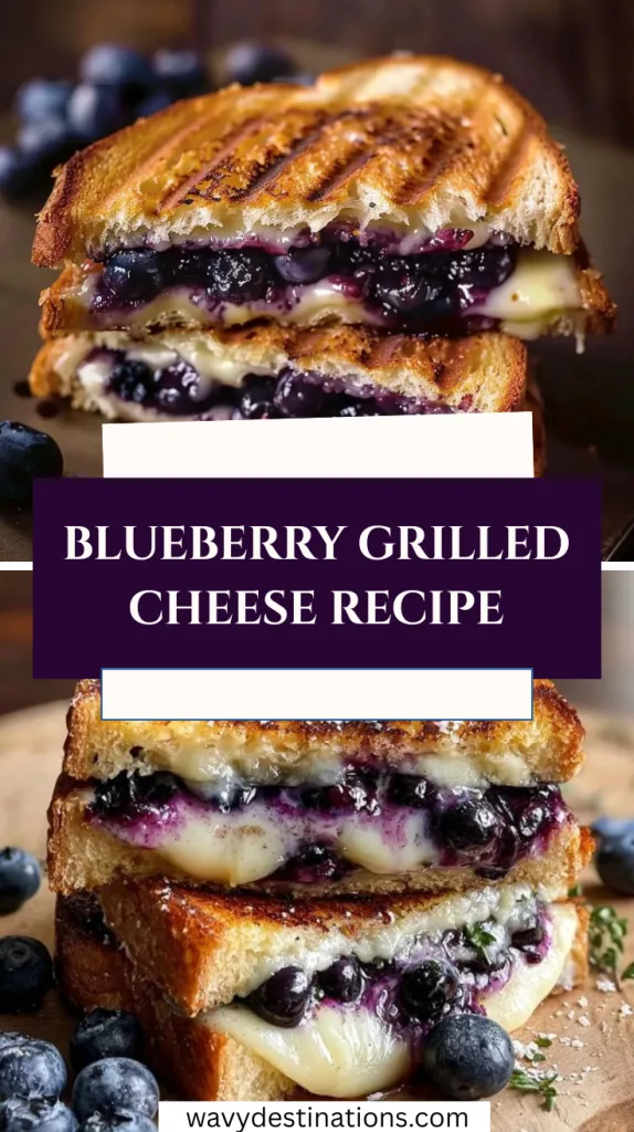 Blueberry Grilled Cheese Recipe