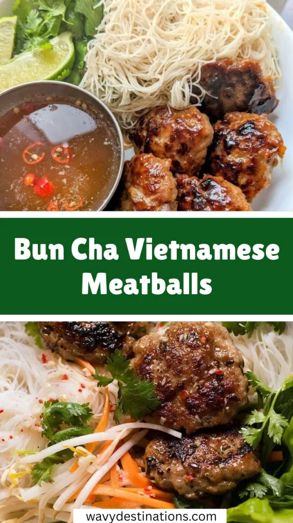 Bun Cha Vietnamese Meatballs Recipe 4 Bun Cha Vietnamese Meatballs Recipe