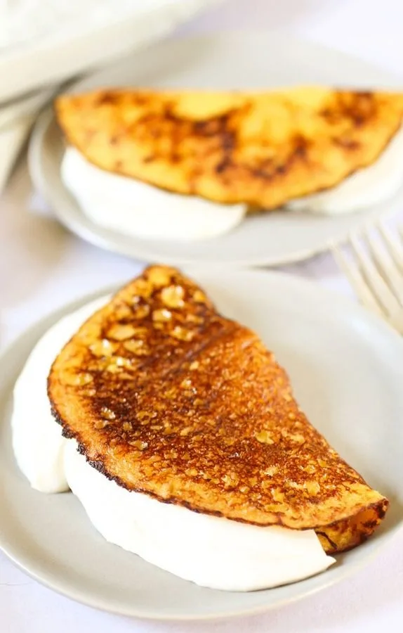Cachapas (Venezuelan Corn Pancakes) Recipe 2 Cachapas (Venezuelan Corn Pancakes)