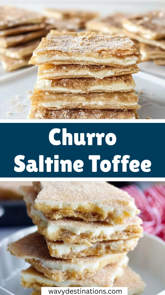 Churro Saltine Toffee Recipe