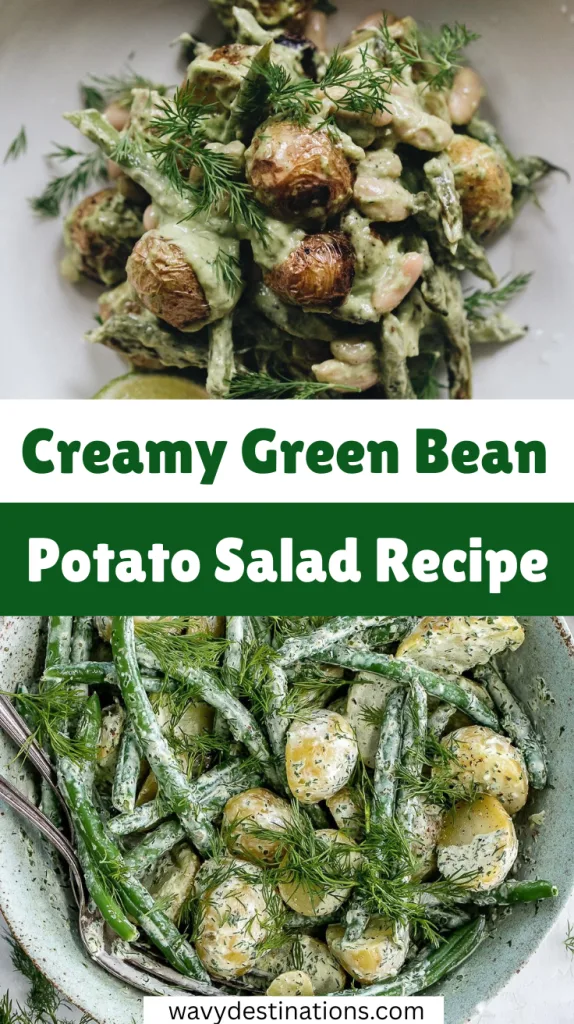Creamy Green Bean Potato Salad Recipe
