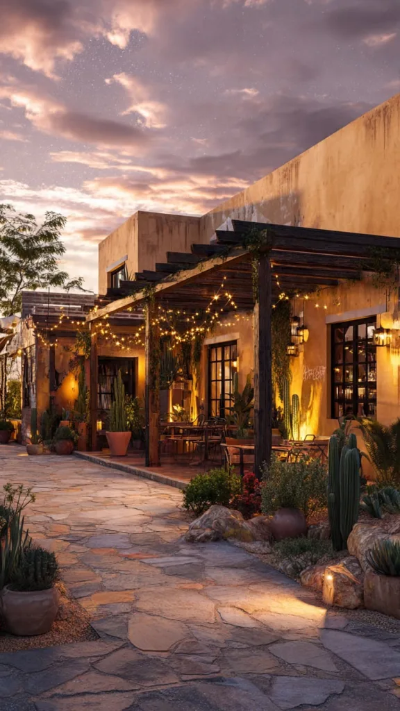 10 Unique Restaurants Exterior Ideas to Create Lasting Impressions 2 Desert Oasis Restaurants Exterior