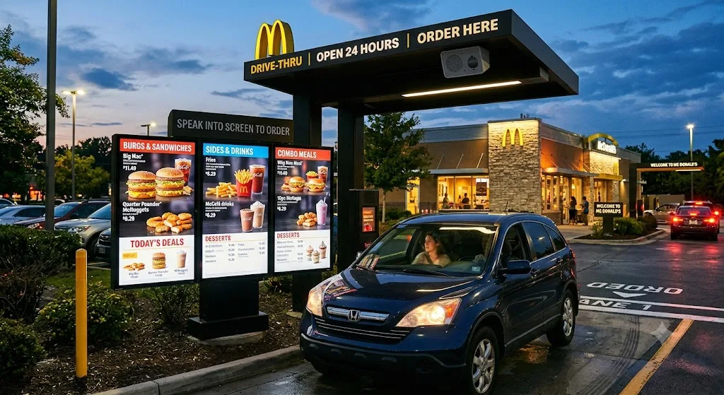 10 Digital Menu Boards Restaurants Improve Modern Dining Today 4 Digital Drive-Thru Menu Boards