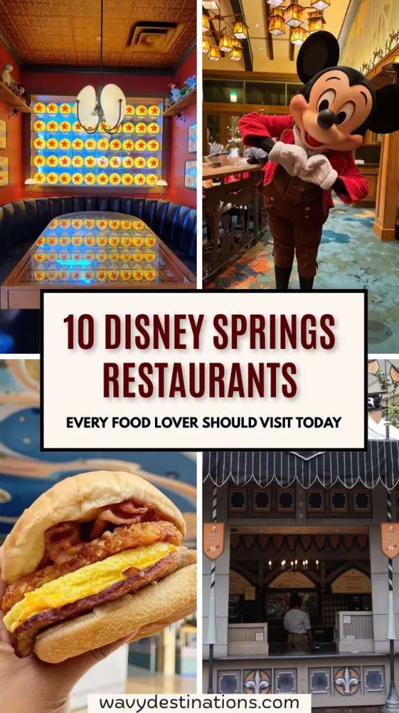 10 Disney Springs Restaurants Every Food Lover Should Visit Today 16 Disney Springs Restaurants