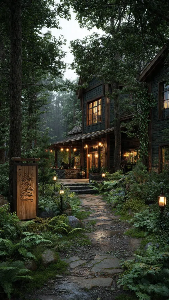 10 Unique Restaurants Exterior Ideas to Create Lasting Impressions 5 Forest Hideaway Restaurants Exterior