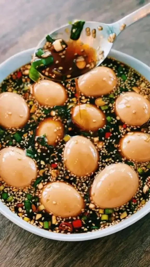Korean Marinated Eggs