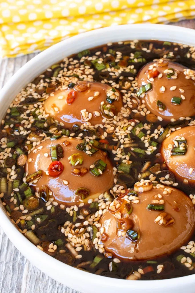 Korean Marinated Eggs