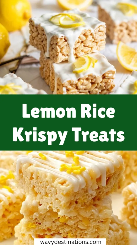 Lemon Rice Krispy Treats Recipe 1 Lemon Rice Krispy Treats