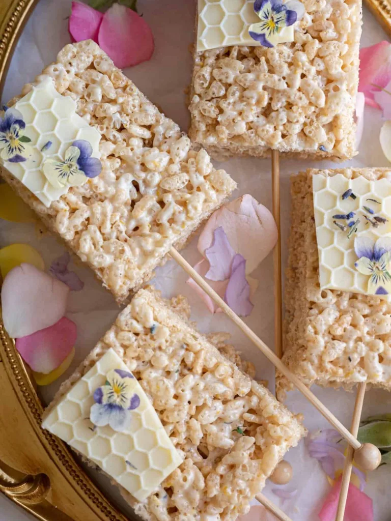 Lemon Rice Krispy Treats