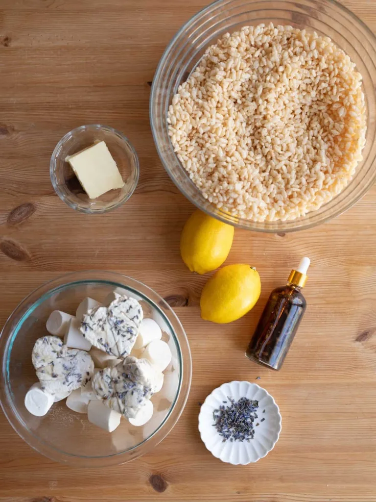 Lemon Rice Krispy Treats