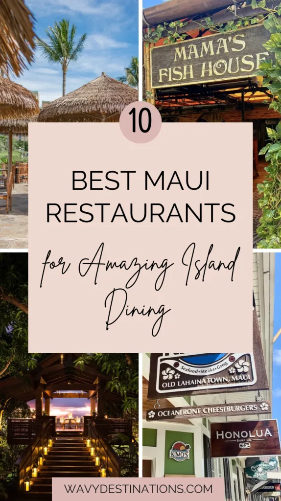 10 Best Maui Restaurants for Amazing Island Dining 14 Maui Restaurants