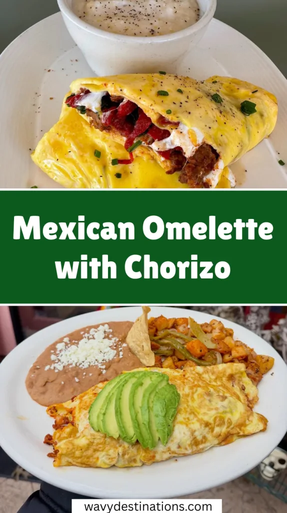 Mexican Omelette with Chorizo