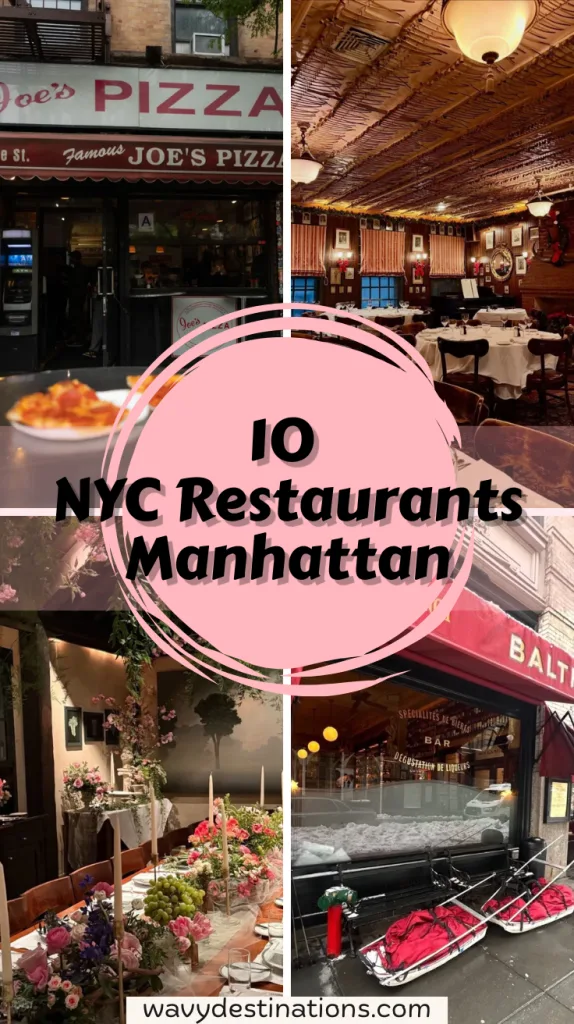 10 NYC Restaurants Manhattan You Need to Visit This Year 12 NYC Restaurants Manhattan