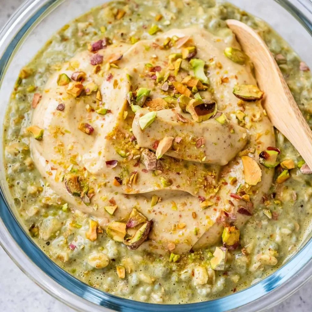 Pistachio Overnight Oats