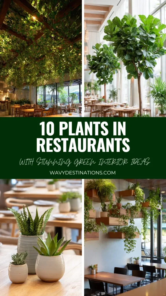 10 Plants in Restaurants with Stunning Green Interior Ideas 13 Plants in Restaurants