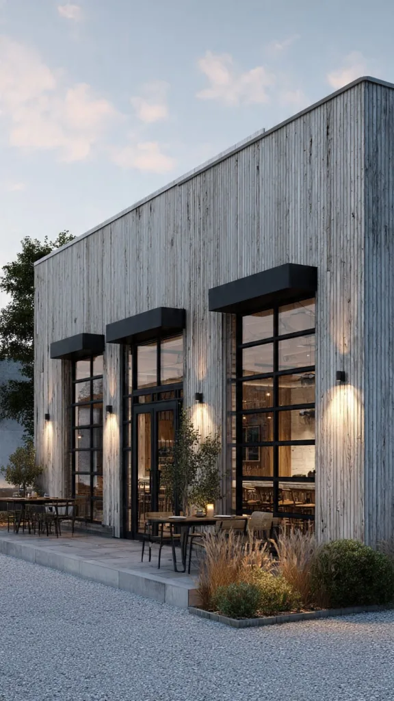 10 Unique Restaurants Exterior Ideas to Create Lasting Impressions 8 Scandinavian Restaurant Exterior