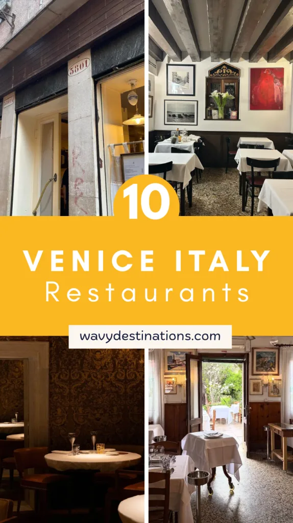 Venice Italy Restaurants