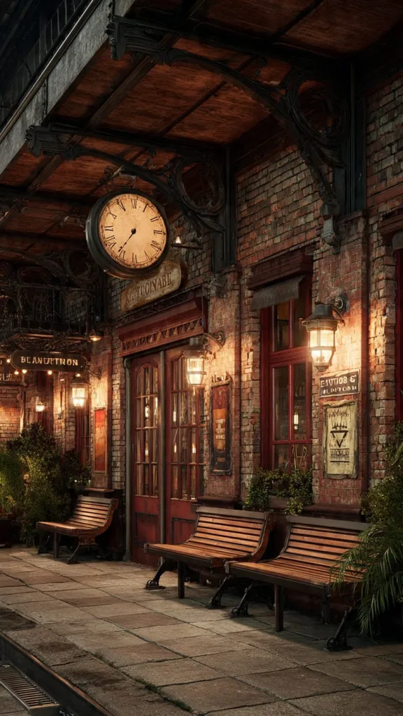 10 Unique Restaurants Exterior Ideas to Create Lasting Impressions 7 Vintage Train Station Restaurants Exterior