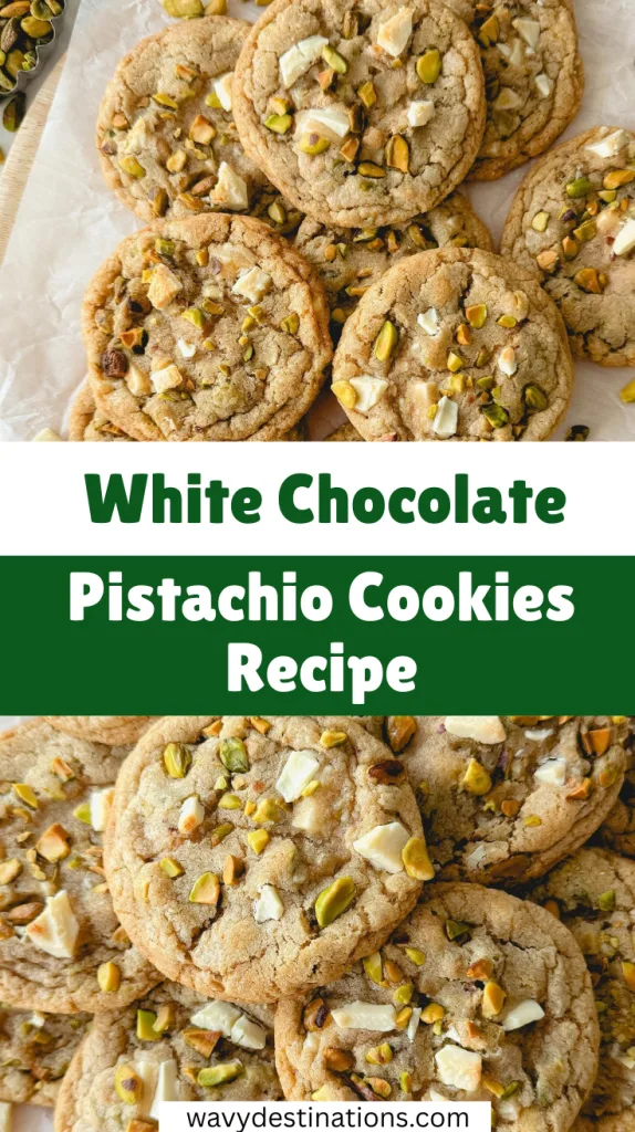 White Chocolate Pistachio Cookies Recipe