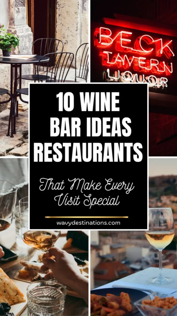 Wine Bar Ideas Restaurants