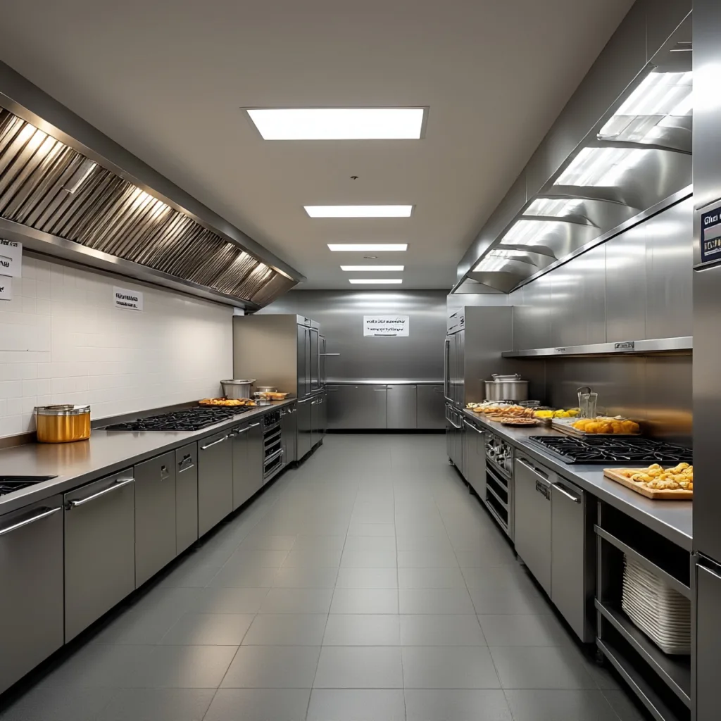 10 Commercial Kitchen Design Restaurants for Smart and Efficient Spaces 4 Zone-Based Kitchen for Organized Workflow