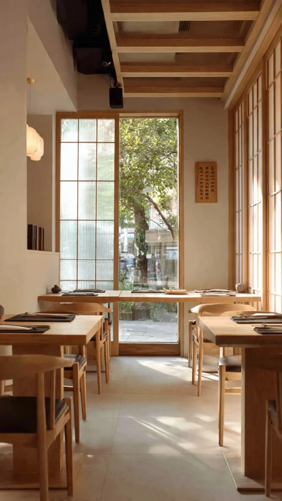Japanese Minimalist Restaurant